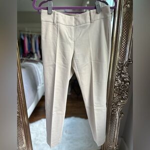 White House Black Market Beige Ankle Pants Size 2